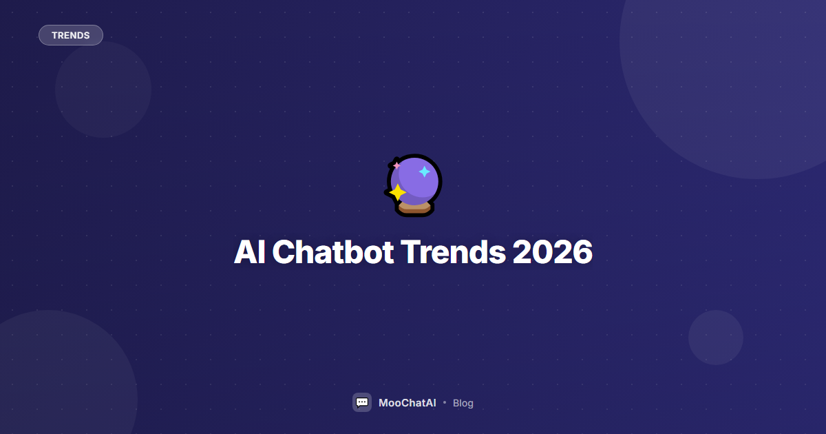 AI Chatbot Trends 2026: What's Next for E-Commerce