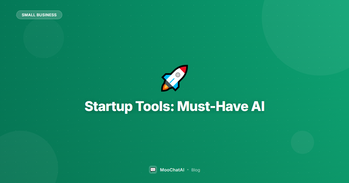 E-Commerce Startup Tools: Must-Have AI for New Stores