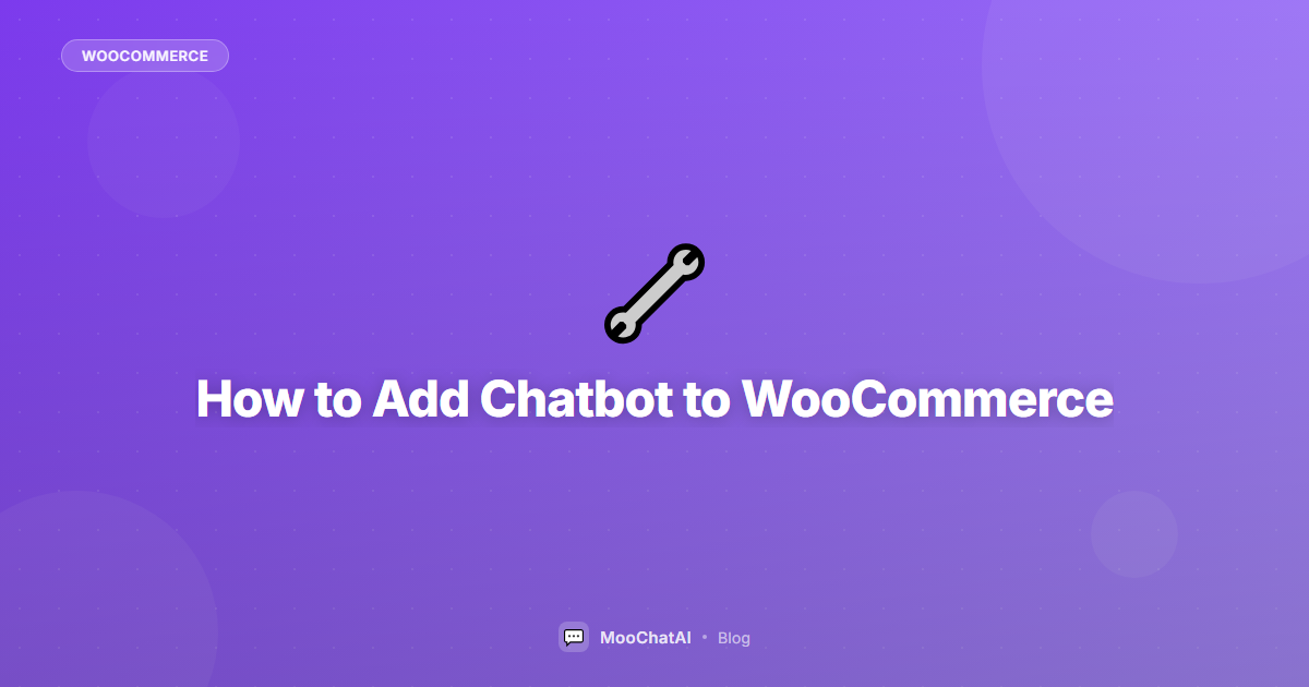 How to Add an AI Chatbot to WooCommerce (5-Minute Setup)