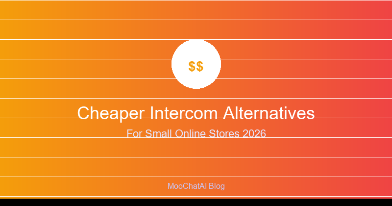 Cheaper Intercom Alternatives for Small Online Stores